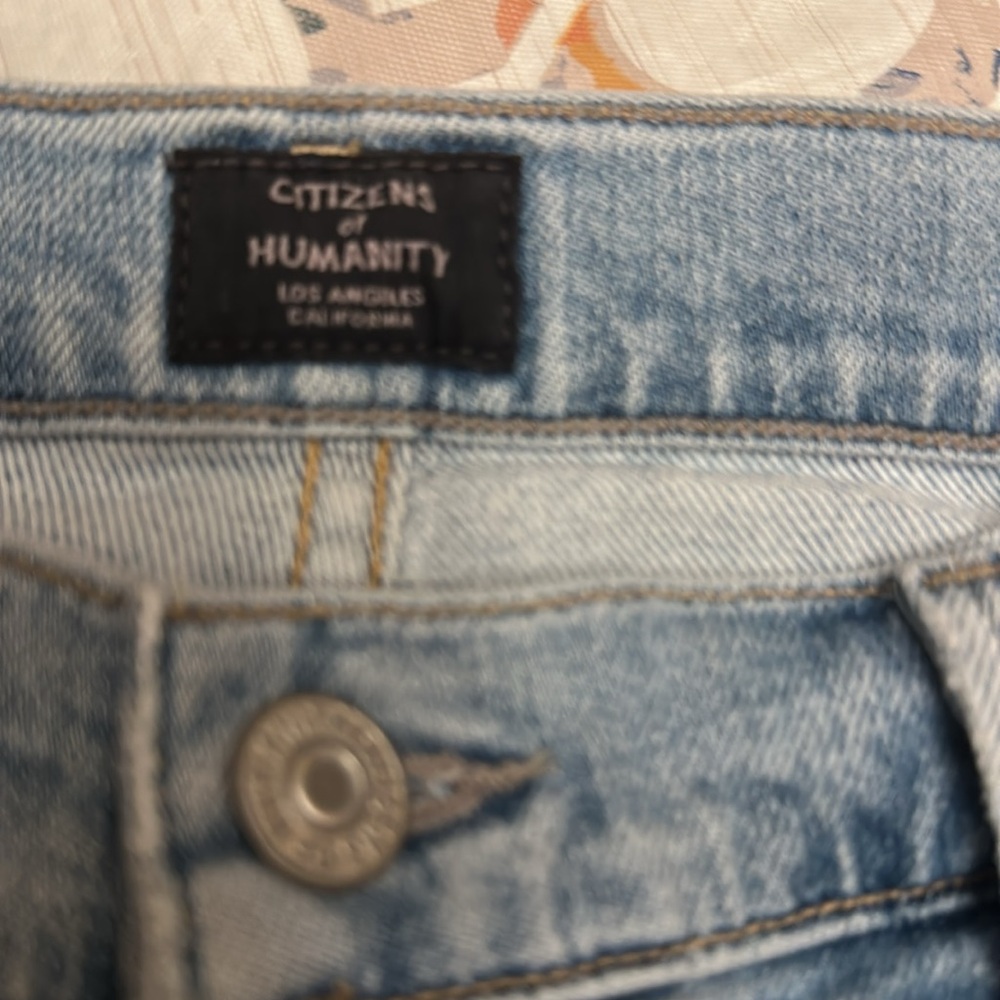Citizens of Humanity rocket ankle mid rise skinny jeans size 29 - Picture 7 of 9
